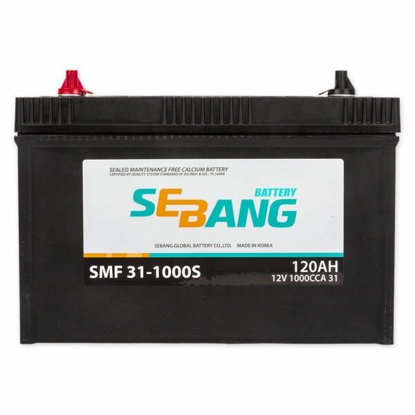 Аккумулятор Sebang Marine 31HCM-850 105 А.ч 850A (330х172х234) прям. пол.