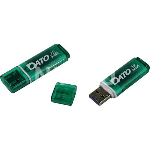 Флешка Dato DB8002 DB8002U3 64 Гб Green