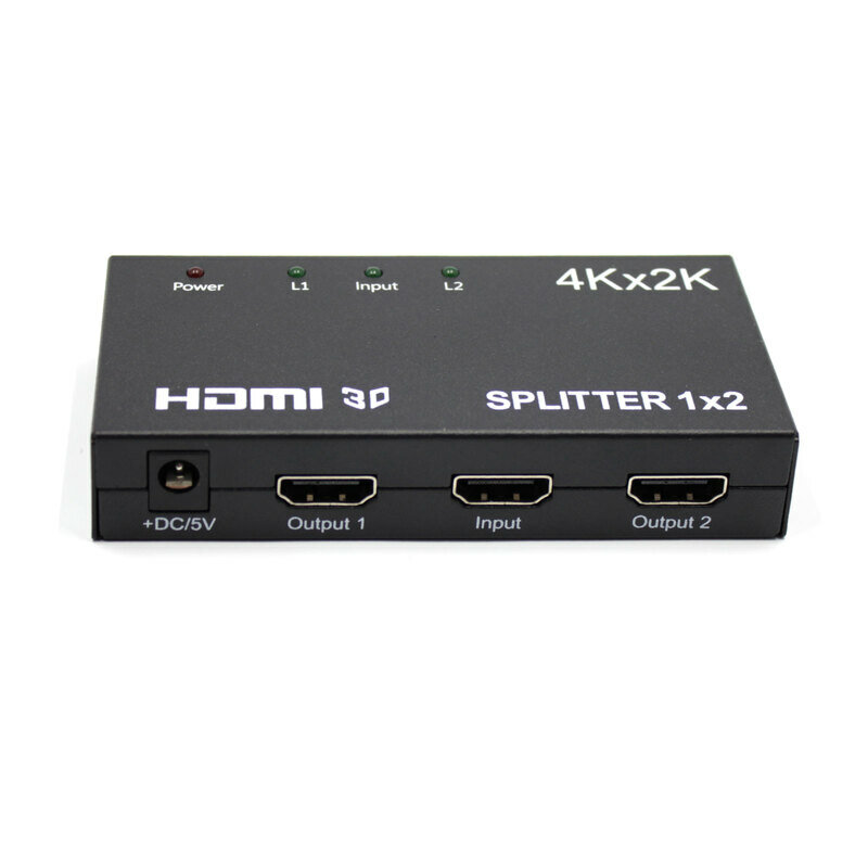 HDMI v2.0 разветвитель 1 вход 2 выхода (сплиттер 1x2)