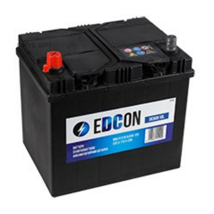 EDCON DC60510L DC60510L_аккумуяторная батарея! 60Ah 510A + сева 232х173х225 B00\