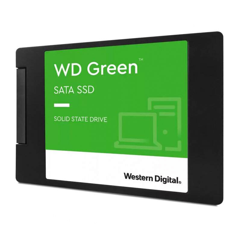 Накопитель SSD WD Original SATA III 1Tb WDS100T2G0A Green 2.5" Western Digital - фото №4