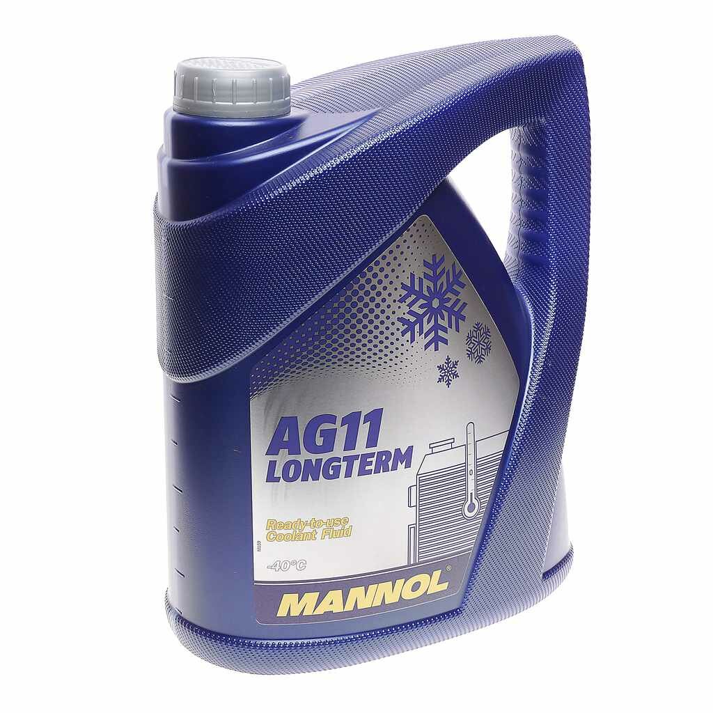 фото Антифриз синий -40C 5л G11 Longterm, 2037, MANNOL