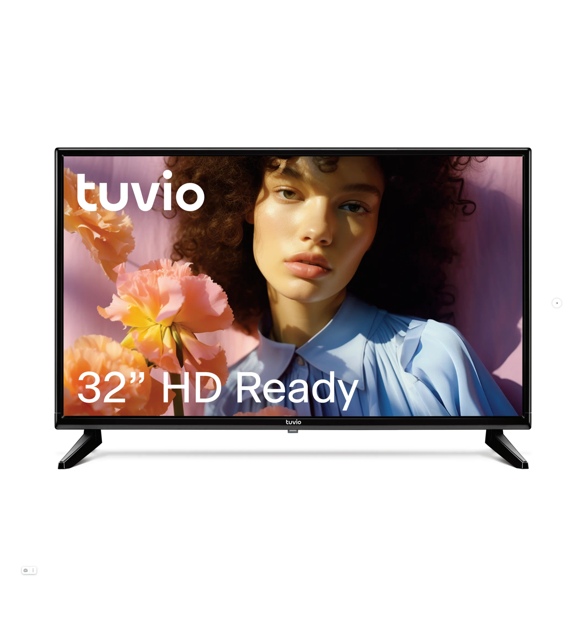 32” Телевизор Tuvio HD-ready DLED, STV-32DHBK1R, черный