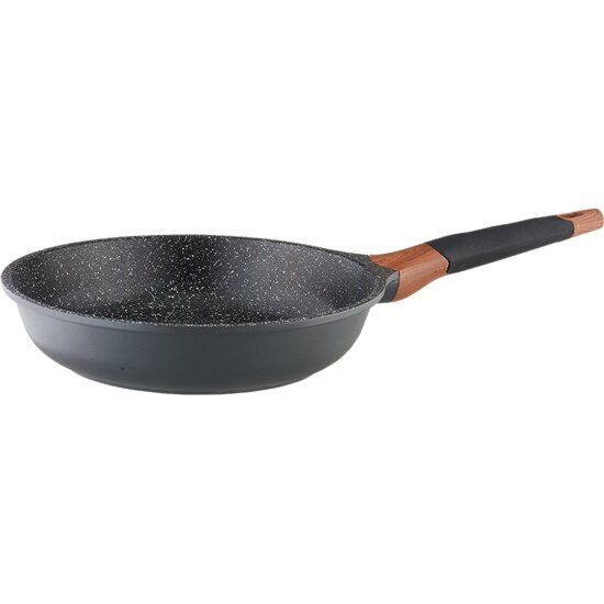 фото Сковорода из алюминия без крышки Vinzer Greblon Induction Line 24 см 50502