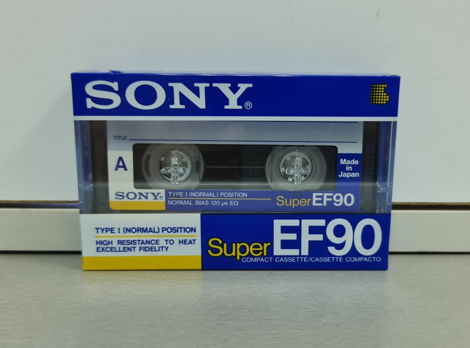 Аудиокассета SONY Super EF90