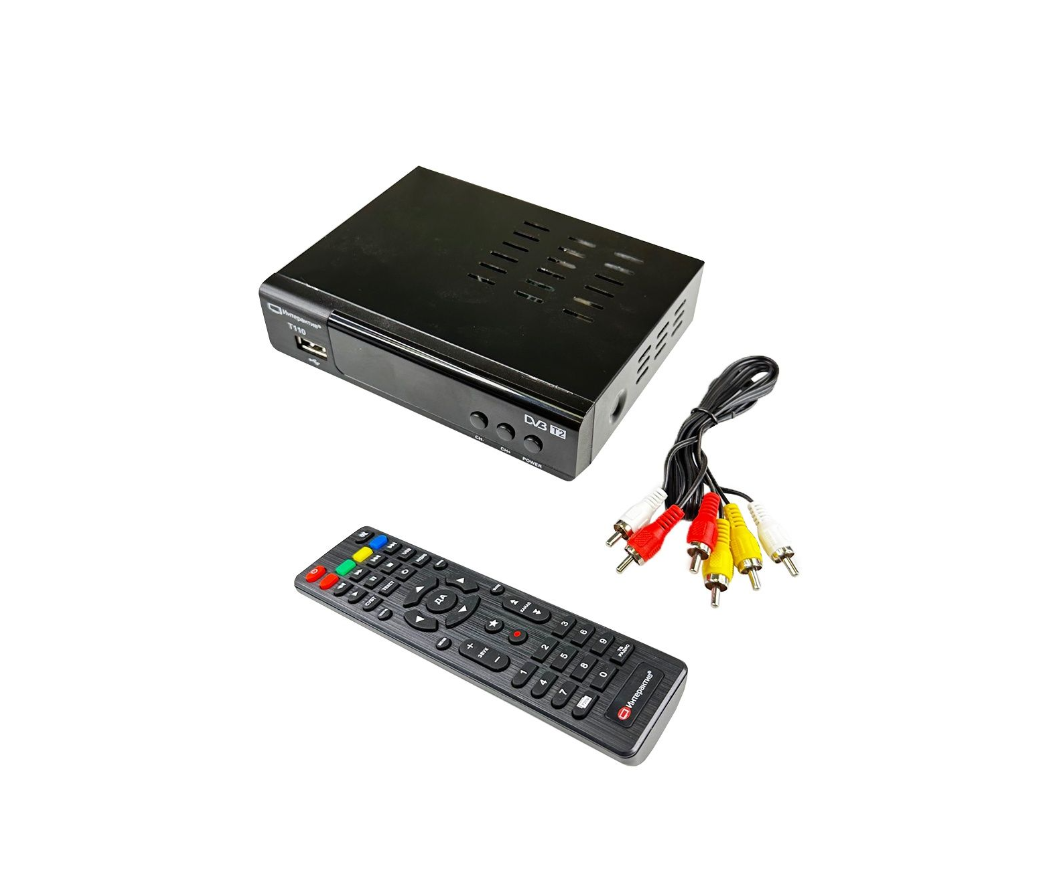 Цифровая ТВ приставка Интерактив DVB-T110 (черный)