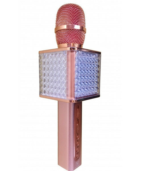 Беспроводная колонка-микрофон SU YOSD YS-86 Magic Karaoke (розовый)