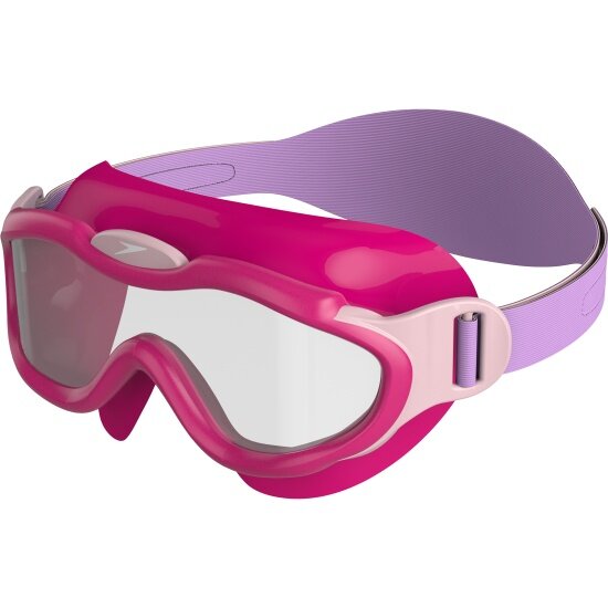 Speedo Очки-маска для плавания детские Очки для плавания/Biofuse Mask Infant Biofuse Mask Infant, pink/pink