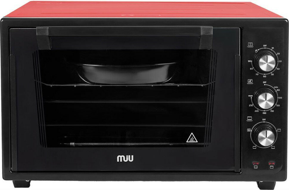 фото MIU 3603 L черно-красная (Мини печь)