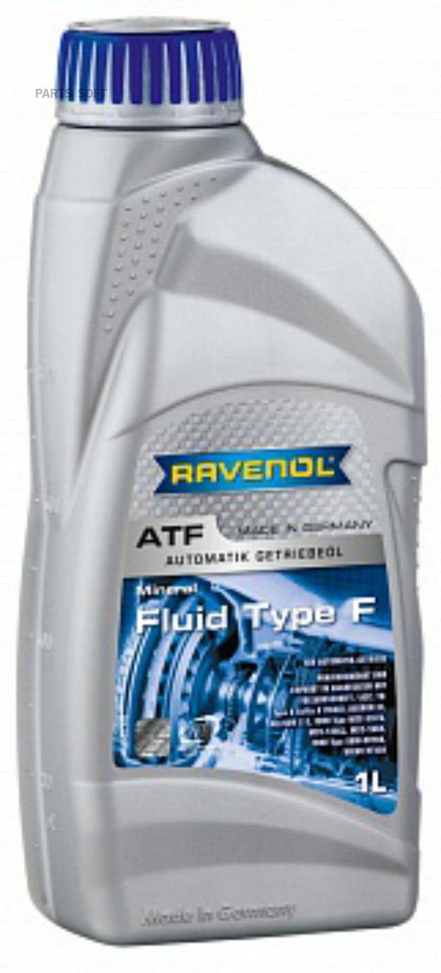 RAVENOL 121310500101999 трансмиссионное масо RAVENOL ATF FLUID TYPE F 1