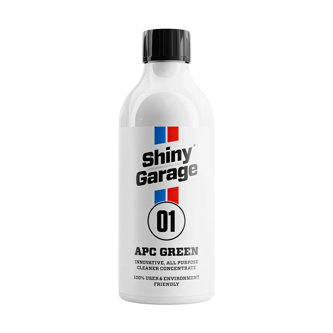 Биоразлагаемый концентрированный универсальный очиститель Shiny Garage APC Green 500мл