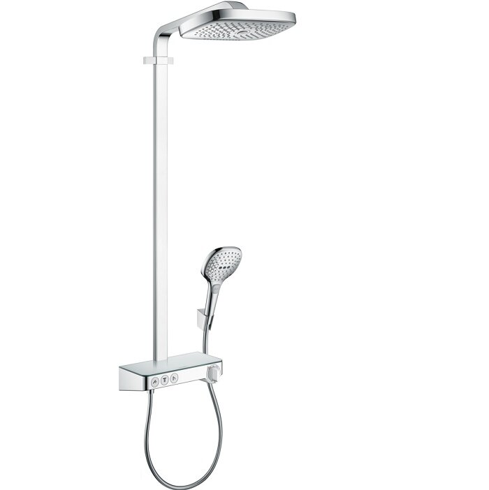 Душевая стойка Hansgrohe Raindance Select E 300 3jet 27127000 Showerpipe хром