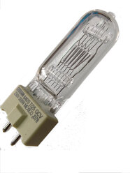 Лампа галогенная OSRAM 64670 T/25 500W 230V GY9.5 12X1 для кино и телепроизводства