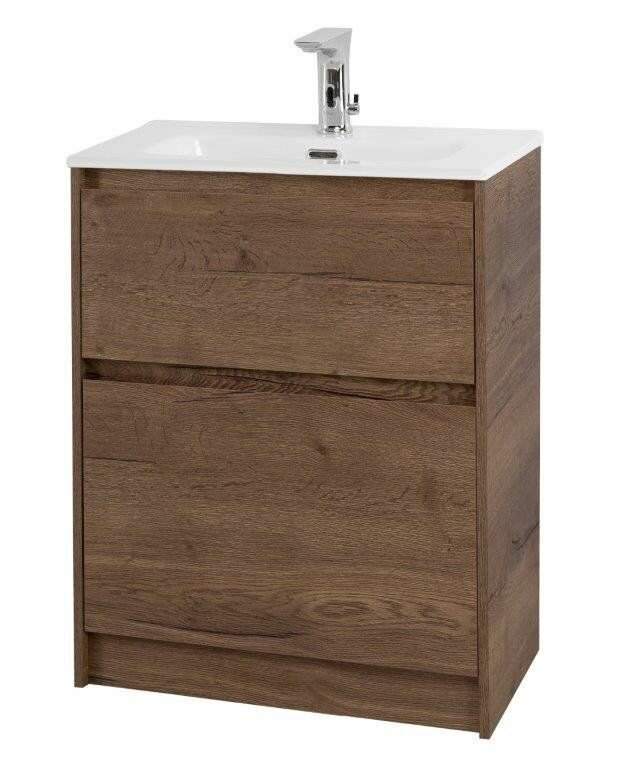 Тумба с раковиной BelBagno 50 KRAFT39-500/390-2C-PIA-RT - фото №5