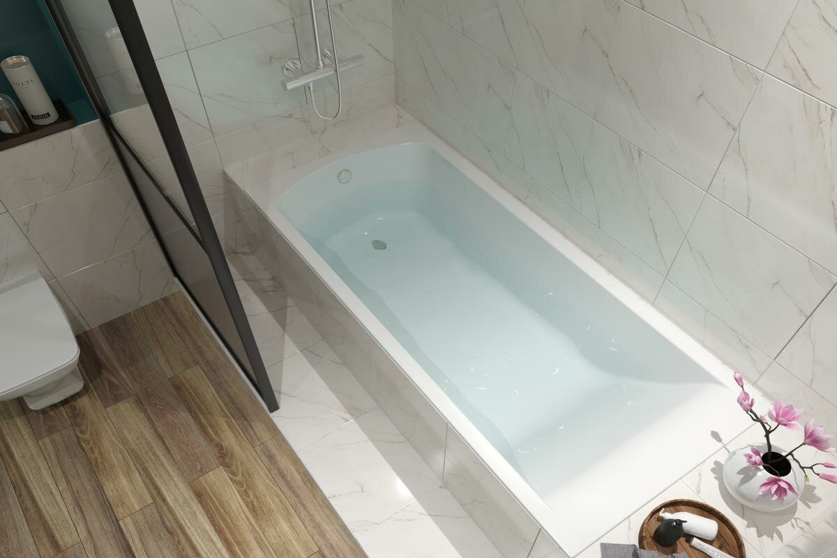 Ванна акриловая Santek Фиджи 1WH501598, 150x75 - фото №5