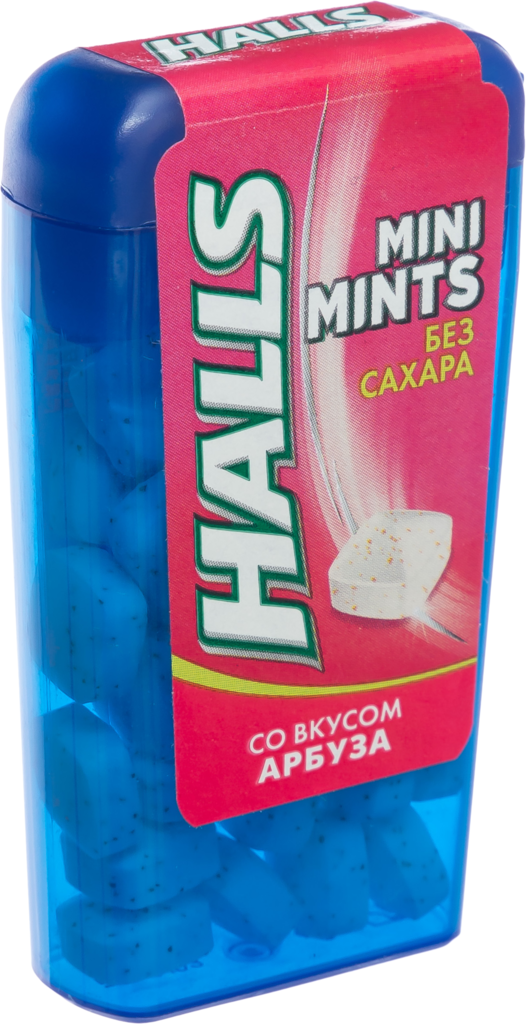 Конфеты HALLS Mini Mints со вкусом арбуза, 12,5г