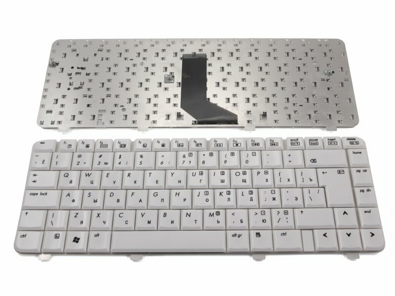 Клавиатура для HP Pavilion dv4-1103tu белая