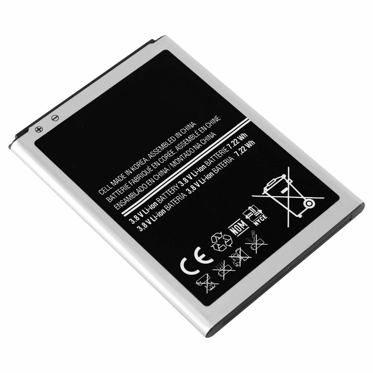 Аккумулятор (батарея) для Samsung Galaxy S4 mini GT-I9190, GT-I9192, GT-I9195 ( B500BE ) ( B500AE )(4 контакта)