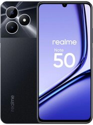 Мобильный телефон Realme Note 50 3/64 ГБ RU, полуночно-черный