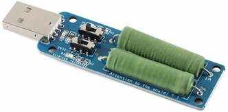 Резистор нагрузочный USB 1A/2A/3A