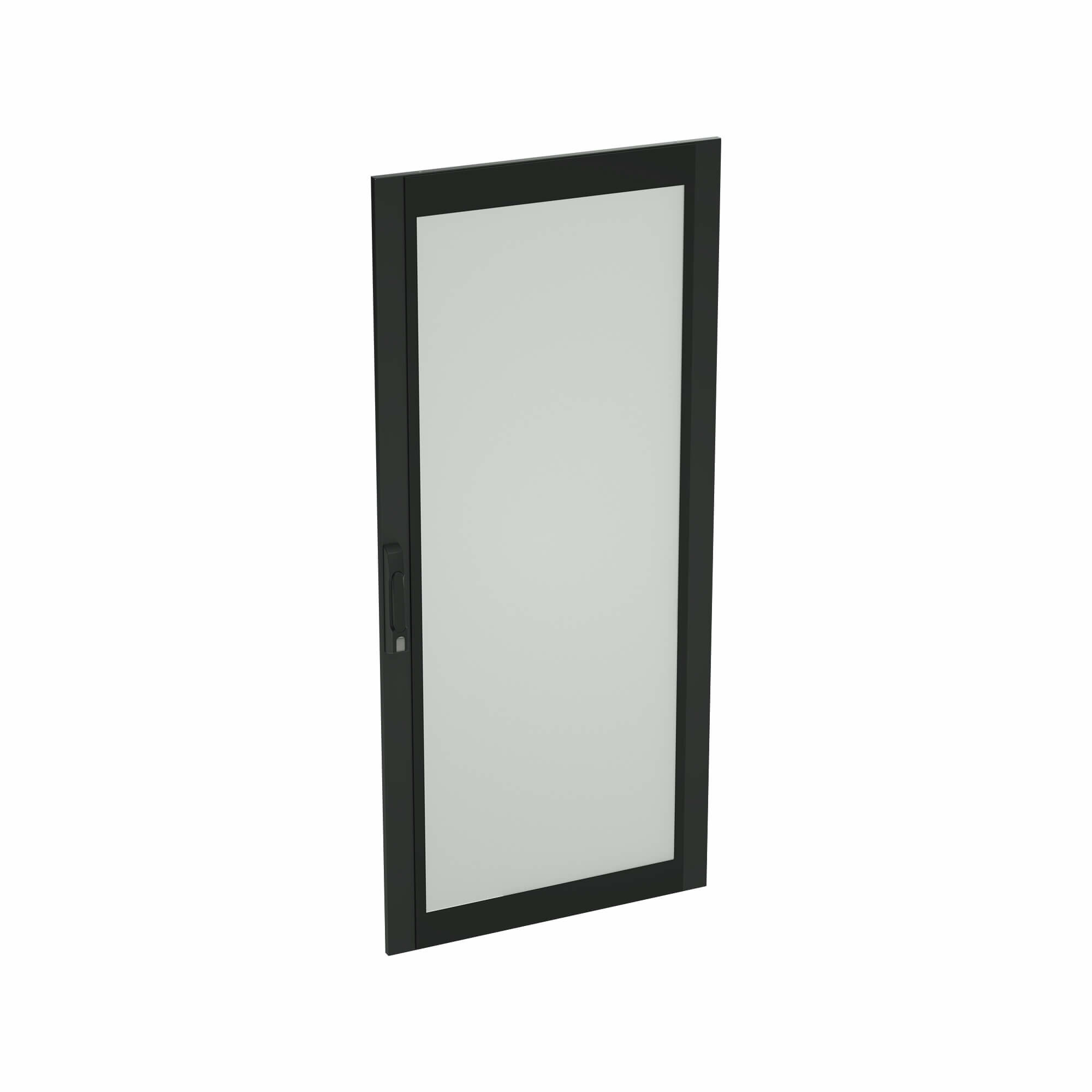 DKC Дверь со стеклом IT-CQE 2200x800, RAL9005 RBITCPGL2280