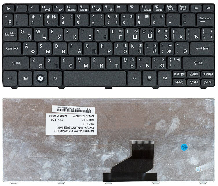 Клавиатура для V111146AS6 черная