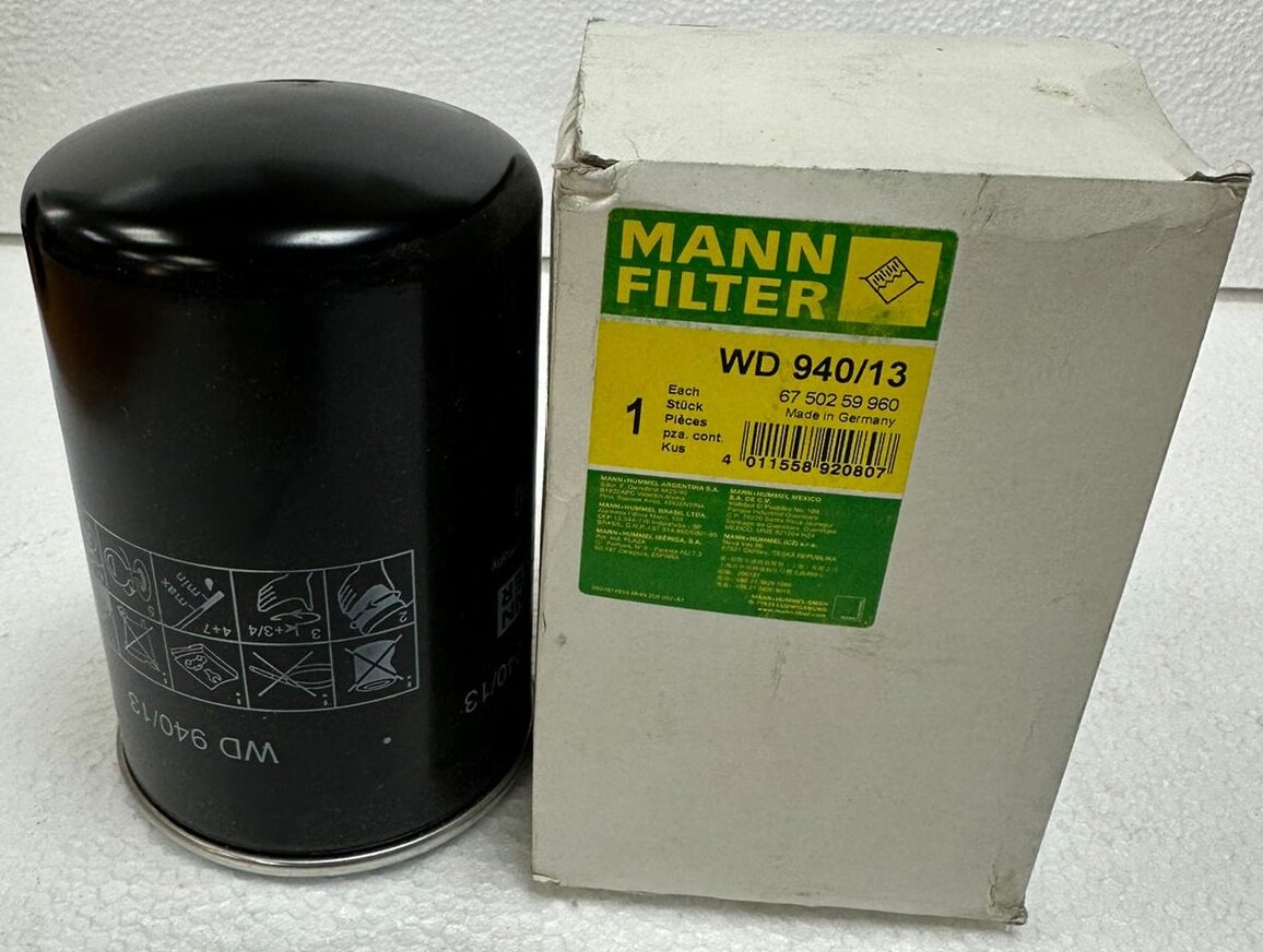 Фильтр гидравлический MANN-FILTER WD 940/13