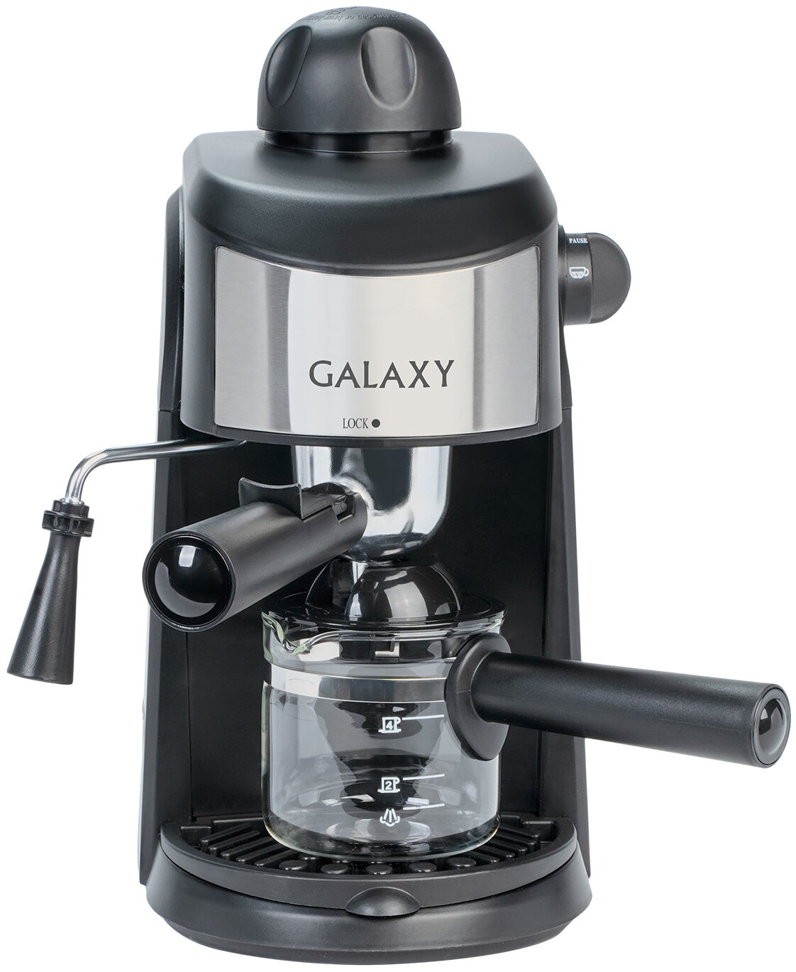 Кофеварка GALAXY GL 0753 900 Вт черный