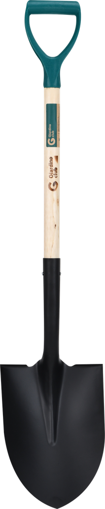 фото Лопата штыковая GIARDINO CLUB с деревянным черенком, Арт. TG26031007