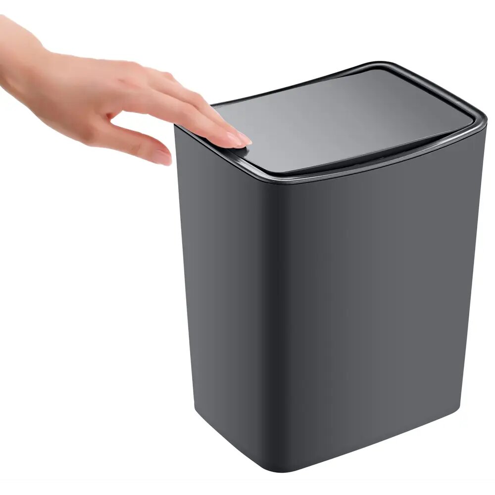 фото Мусорный контейнер 4 л Smartware пластик цвет синий