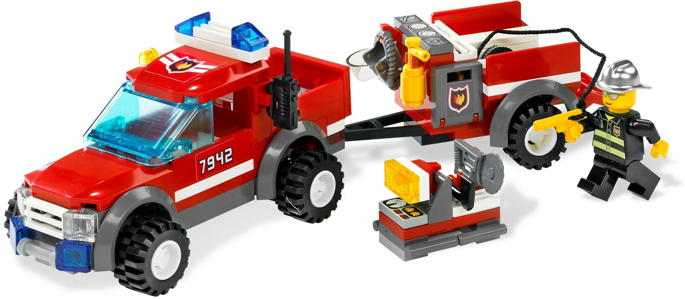Конструктор LEGO Лего 7942 Спасательный пожарный внедорожник