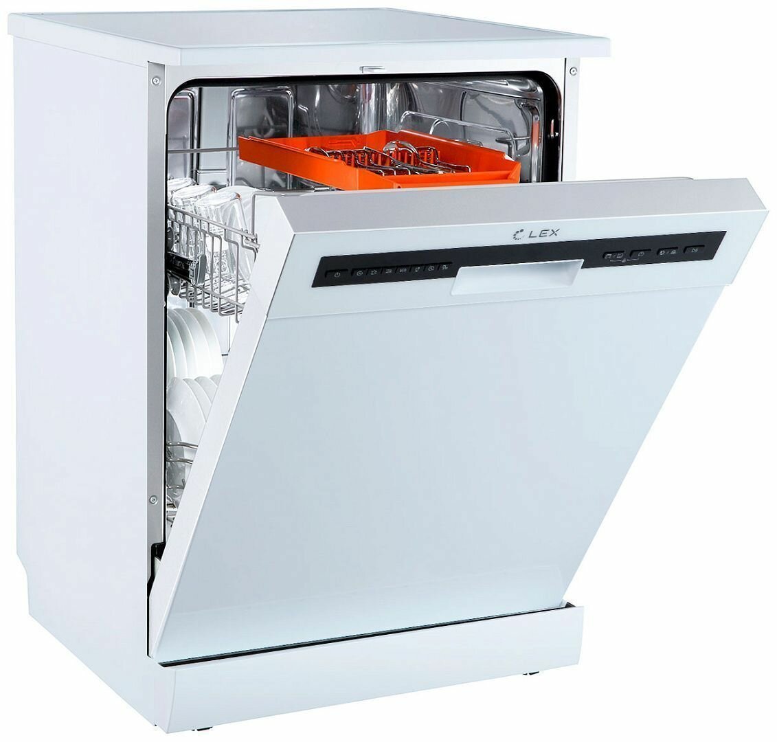 Посудомоечная машина LEX DW 6062 WH, белый - фотография № 2