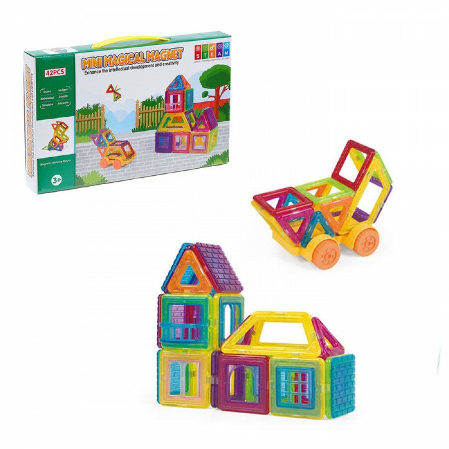 фото Конструктор магнитный «Мини магический магнит», 42 детали