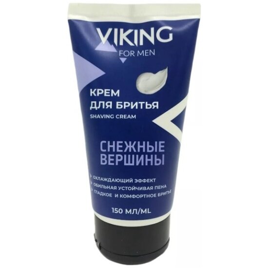 Крем для бритья Viking Косметика Viking Снежные вершины, увлажняющий, 150 мл