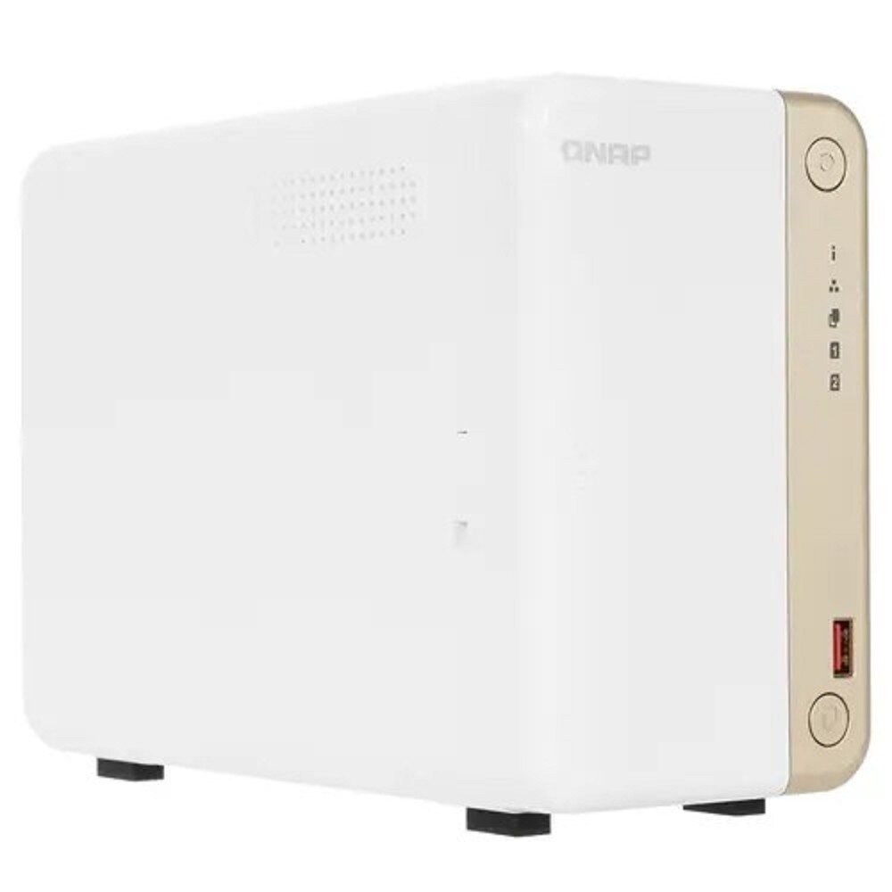 Qnap Дисковый массив Сетевое хранилище NAS Qnap Original TS-262-4G 2-bay