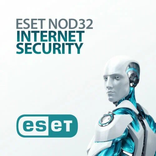 Антивирус ESET NOD32 Internet Security (2 устройство, 1 год)