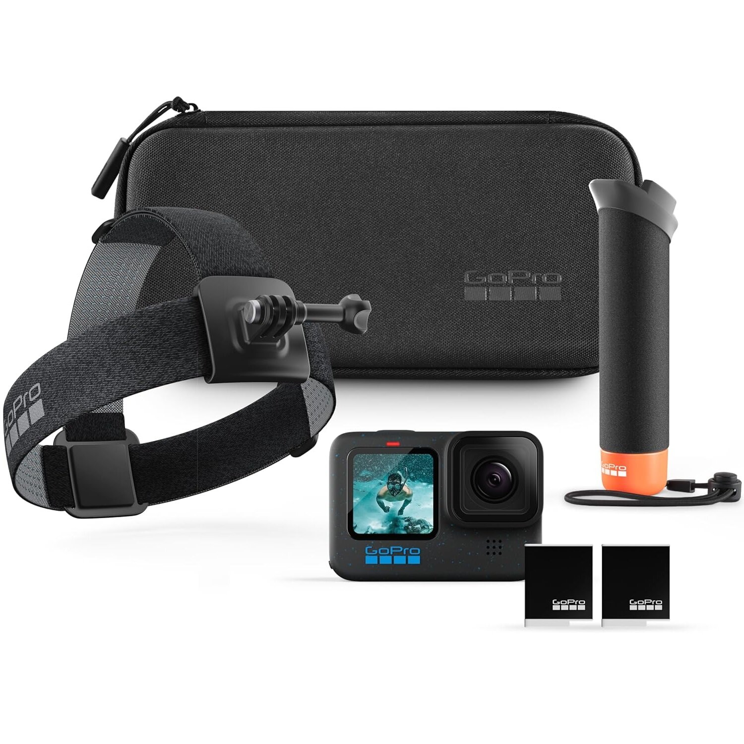 Экшн-камера GoPro HERO12 Black Accessories Bundle 27.6МП 1720 мА·ч