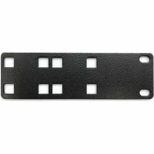 фото Полка Hyperline Кронштейн для крепления 19 дюймового и вертикального оборудования сбоку стоек (2 шт. в комплекте)