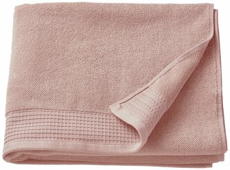 Икея / IKEA VINARN, винарн, банное полотенце, светло-розовый, 70x140 см