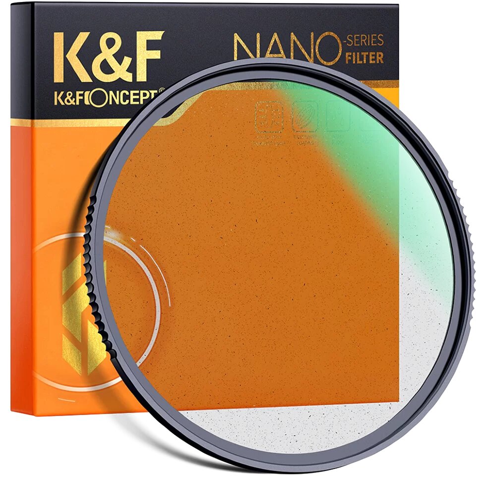 Светофильтр K&F Concept Nano-X Black Mist 1/2 67mm смягчающий