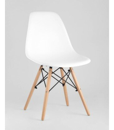 Стул для кухни EAMES DSW белый