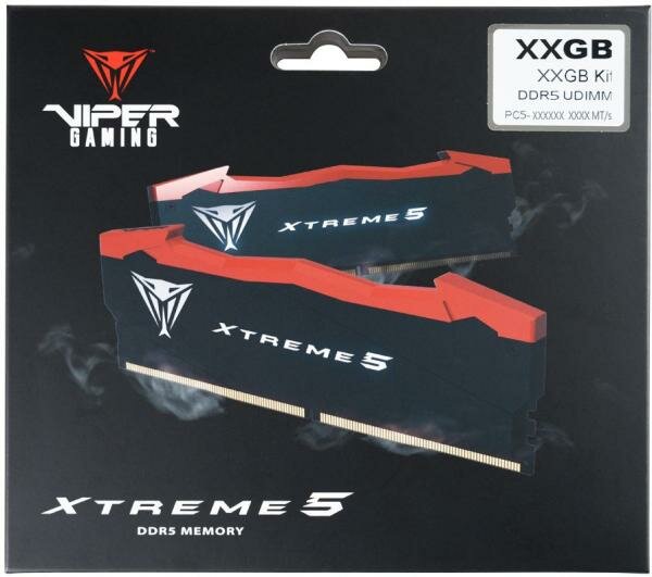 Модуль памяти DDR5 48GB (2*24GB) Patriot Viper XTREME PC5-60800 7600Mhz CL36 1.45V радиатор (retail) - фото №7