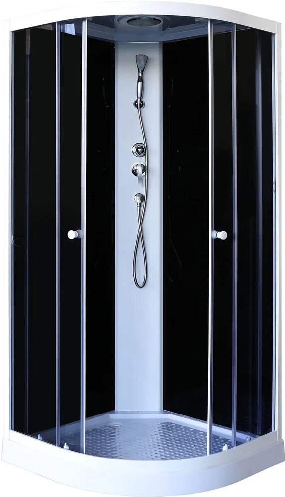 Душевая кабина Parly Classic Эконом EC1031 100х100, с поддоном, монтаж без силикона /9077