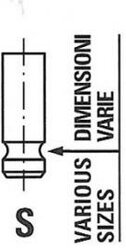 Выпускной клапан Freccia R6227/RNT Daihatsu: 13715-97203 Daihatsu Ceria. Daihatsu Charade (L2_). Daihatsu Coo. Daihatsu