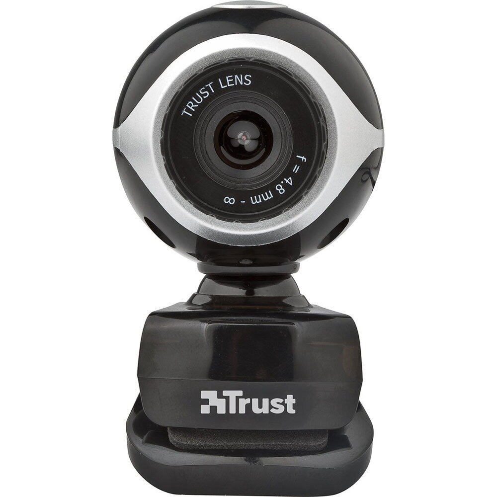 - Trust Exis Webcam, Black/Silver (17003)