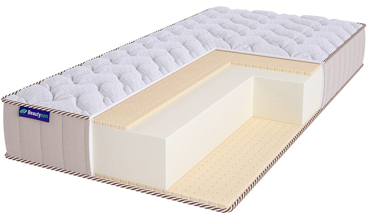 Свернутый беспружинный матрас Beautyson Roll Foam 14 Latex DoubleLUX 115х195