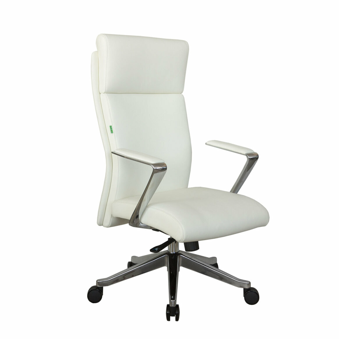 Компьютерное кресло для руководителя Riva Chair А1511 Белый (6207) натуральная кожа