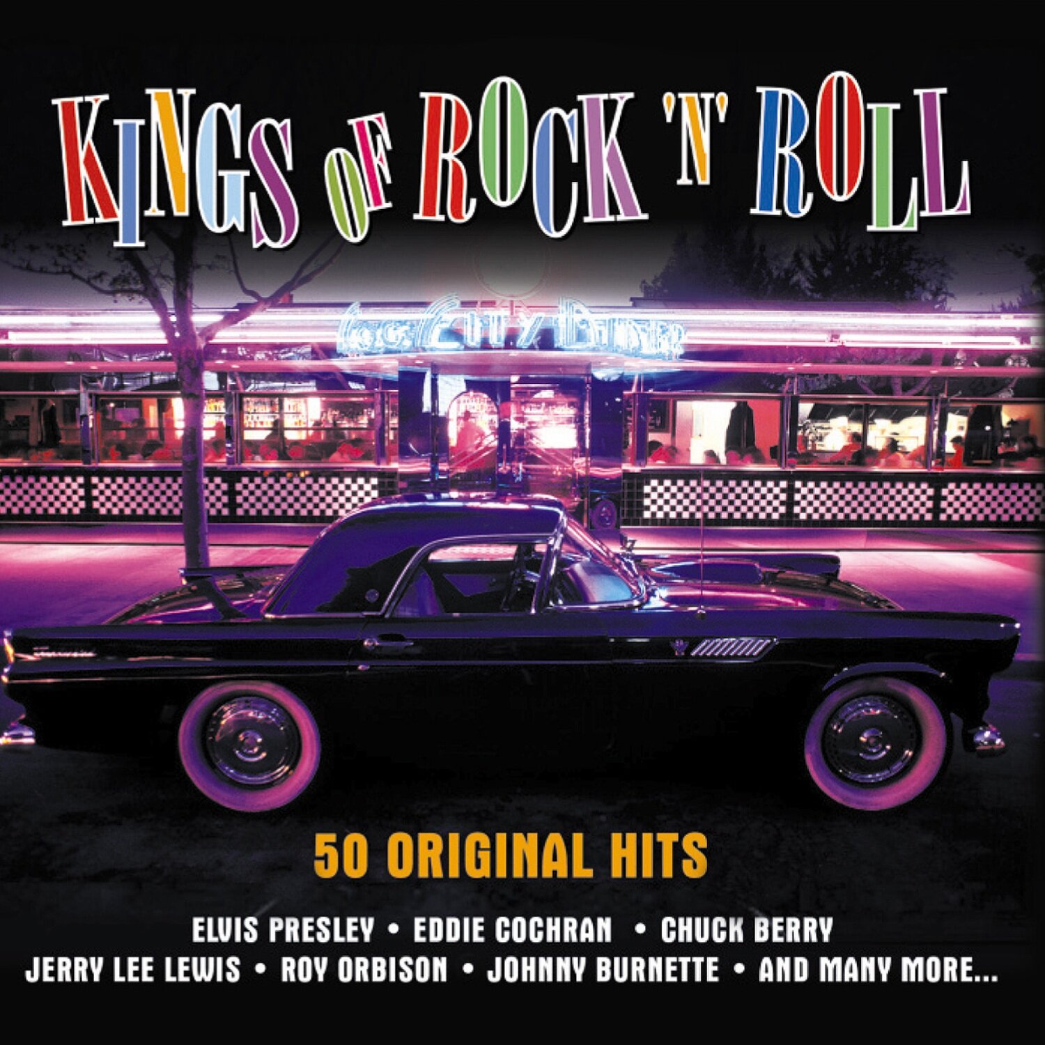 Kings Of Rock N Roll 50 Original Hits Various Artists (2CD) NotNowMusic