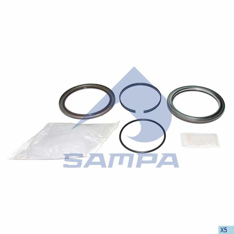 Ремкомплект SAF ступицы (S9/11, сальники), 075.614, SAMPA