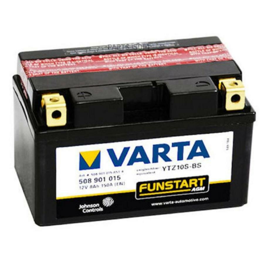 VARTA 508901015 Аккумуяторная батарея POWERSPORTS AGM [12V 8Ah 150A B00]